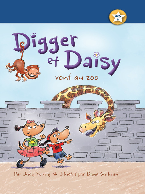 Cover image for Digger et Daisy vont au zoo (Digger and Daisy Go to the Zoo)